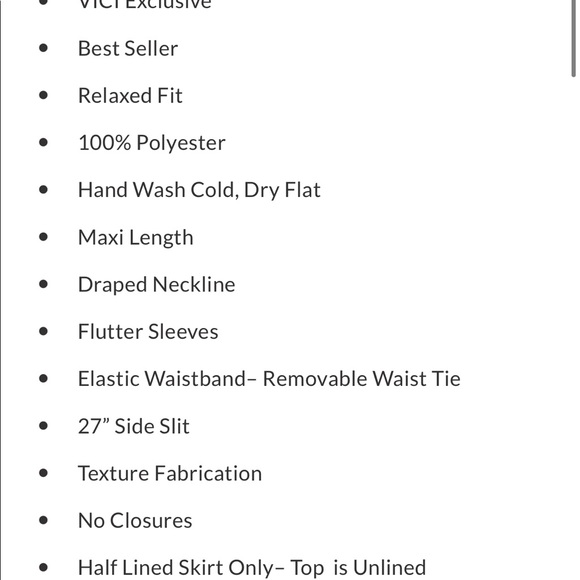 NWOT VICI Collection, LOST IN THE MOMENT MAXI NAVY - Picture 7 of 8